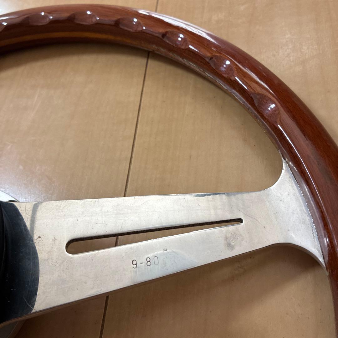 【ビンテージ】ナルディ クラシック　ウッド　ステアリング　36.5cm