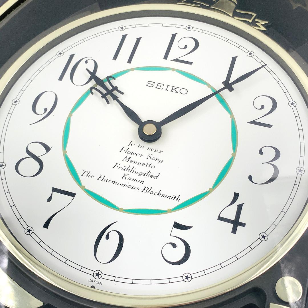 SEIKO puppet 1994年製 掛時計 からくり時計【動作品 音難あり