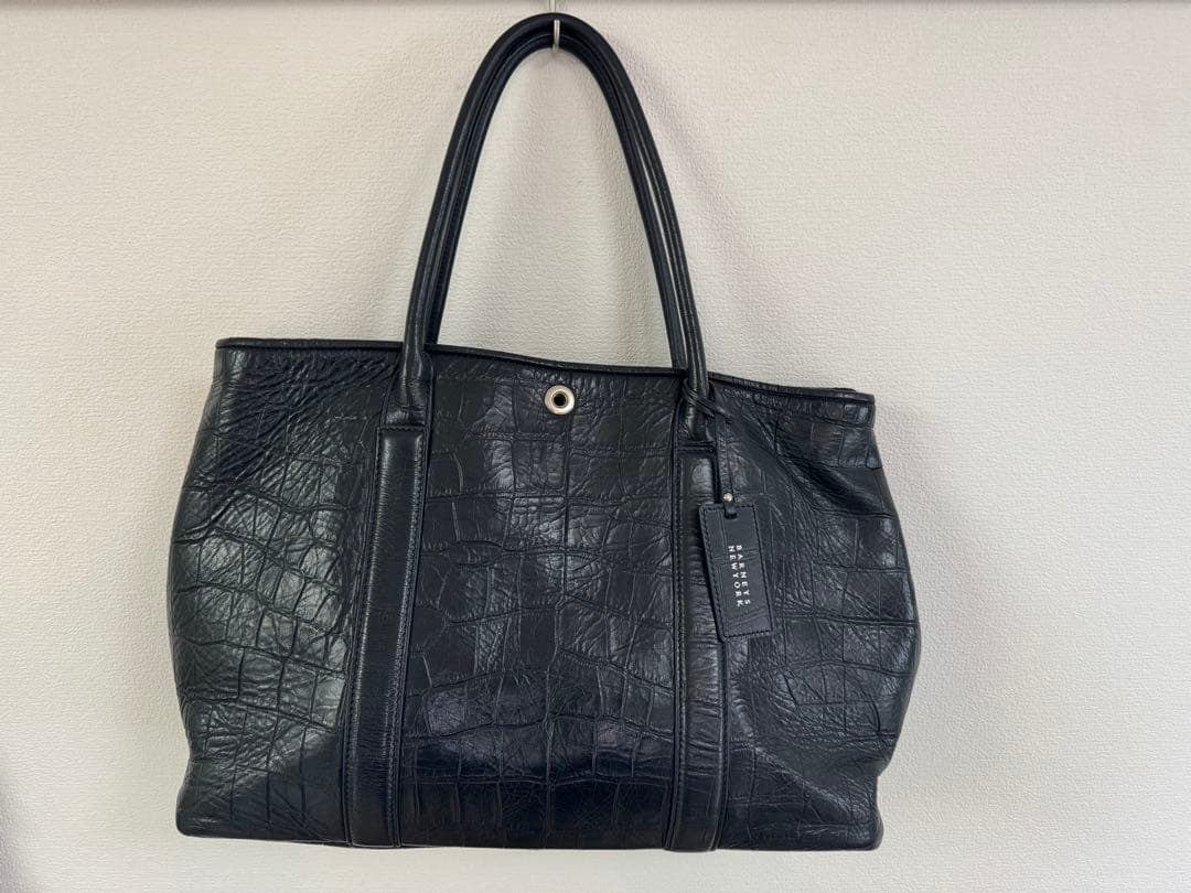 BARNEYS NEW YORK トートバッグ すぐ届く ギフト【BARNEYS NEW YORK】レザー トートバッグ (Barneys