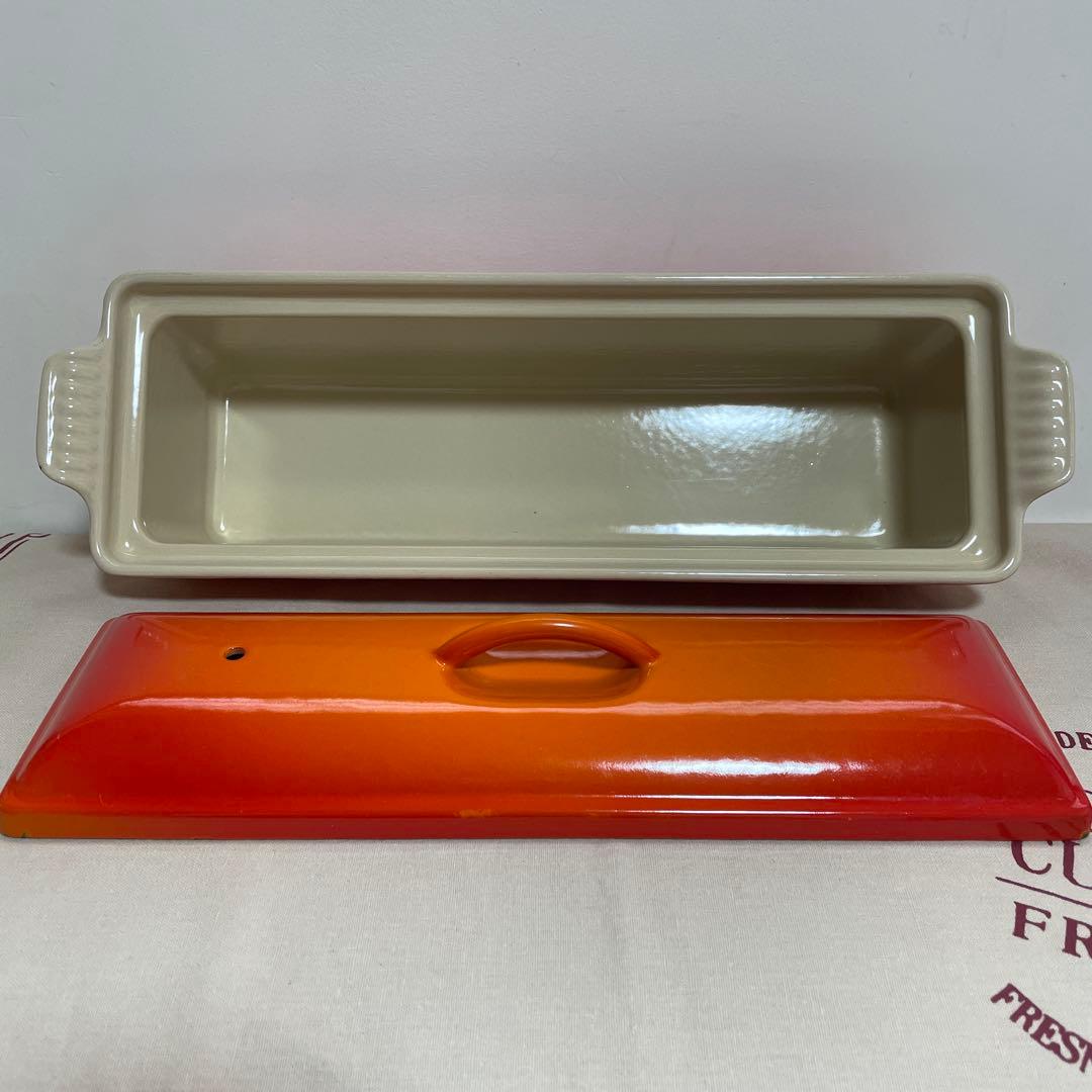 COSMOSルクルーゼ 32cm テリーヌ レクタンギュラー 鋳鉄 COSMOS様専用ルクルーゼ 32cm テリーヌ レクタンギュラー 鋳鉄