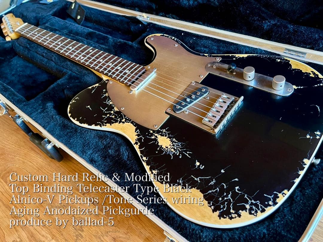 ⭐︎ハードレリック60sテレキャスタータイプ/アルニコPU×オイル