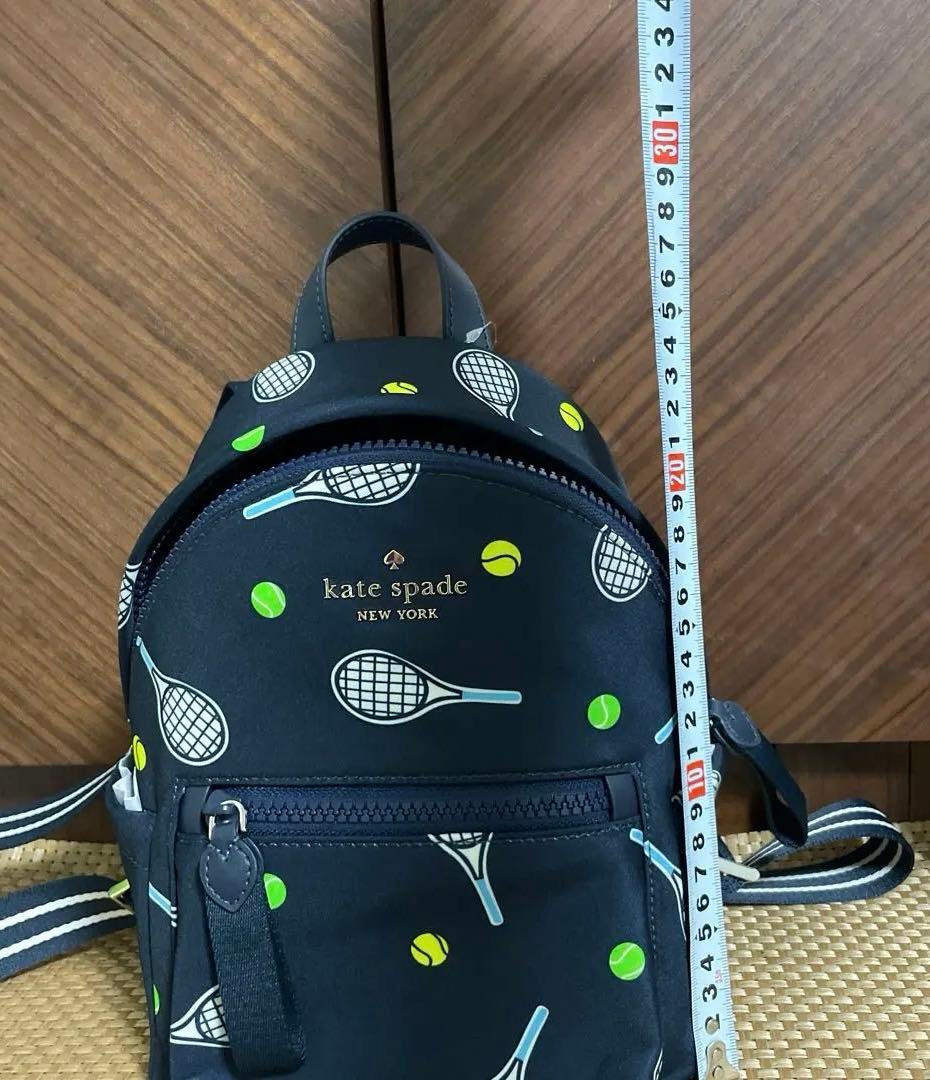 ケイトスペード テニス柄リュック - メルカリ