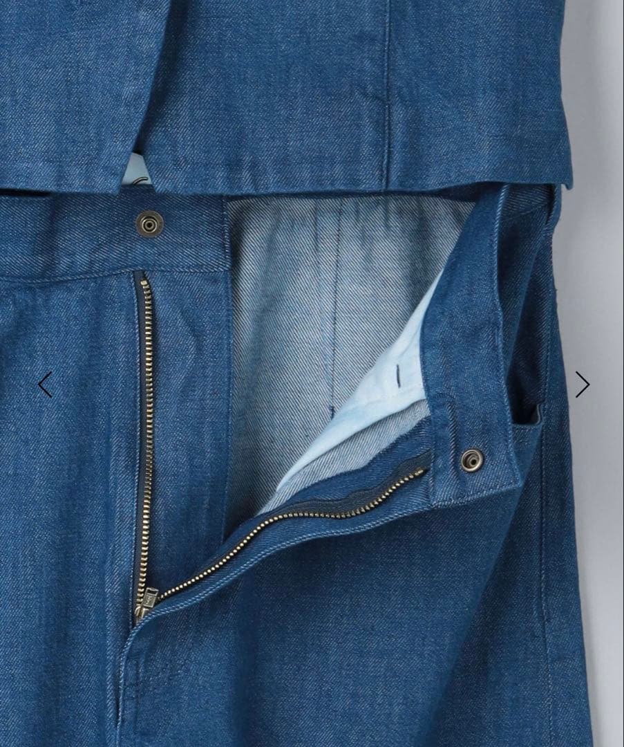 6(ROKU)＞デニム ビスチェ オールインワン - メルカリ