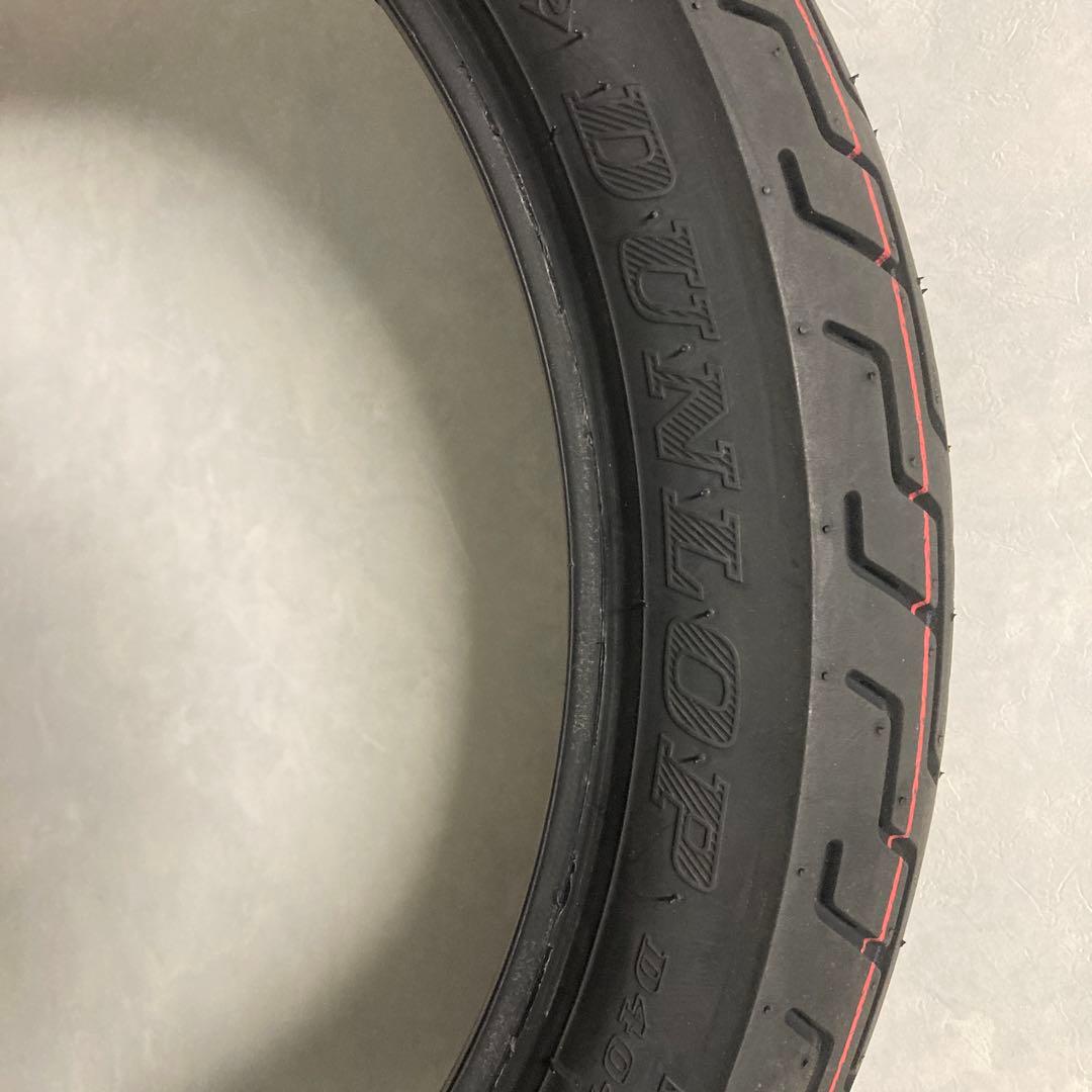 「たけのこさん専用」 【未使用】DUNLOP D404F 100/90-19TL