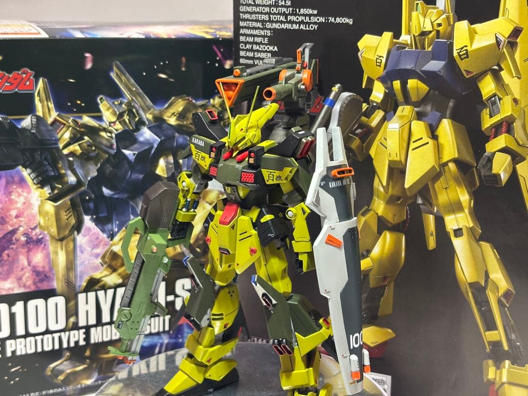 HG 陸戦用百式改 塗装完成品 - メルカリ
