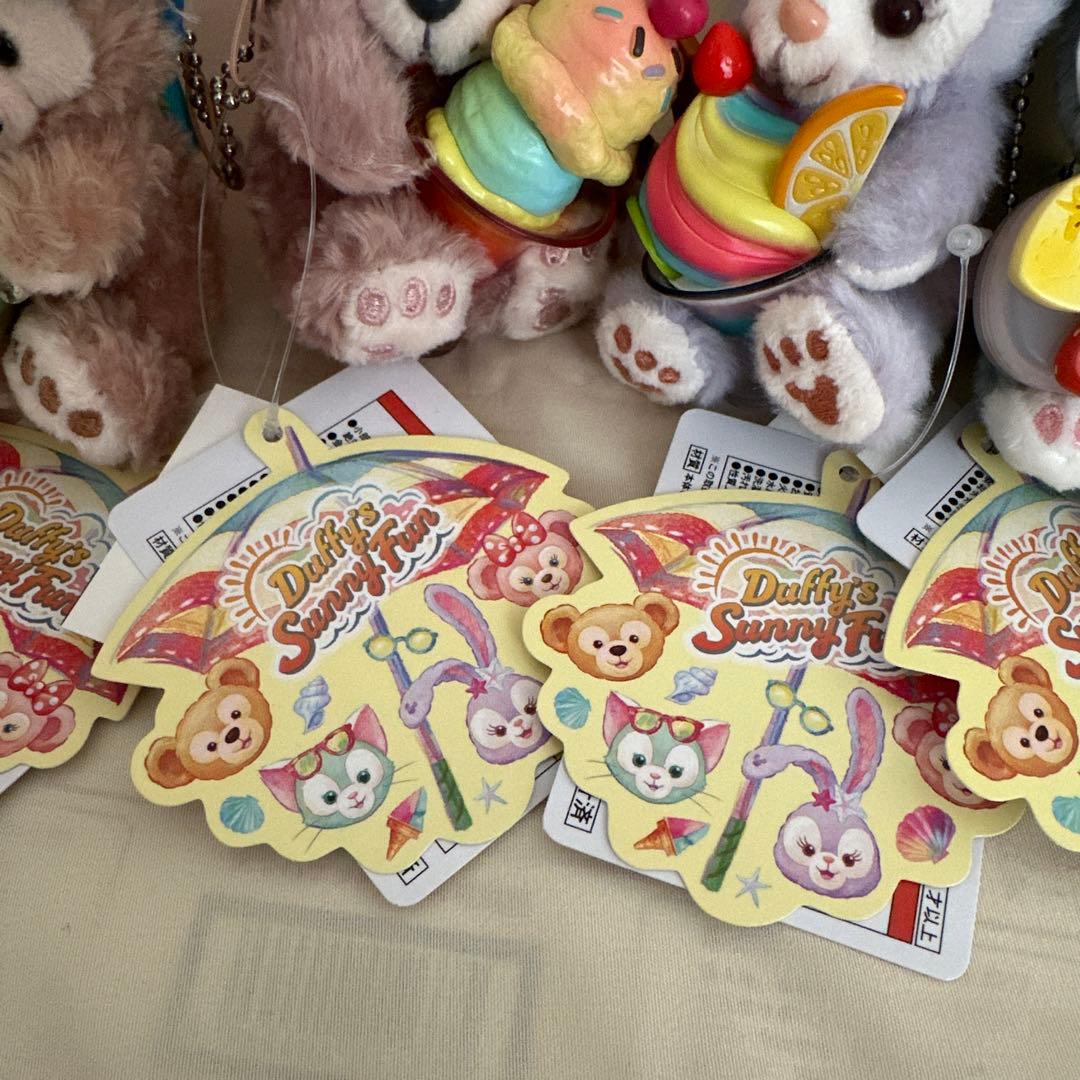 ダッフィーフレンズ ぬいぐるみ ストラップ チャーム 9点セット