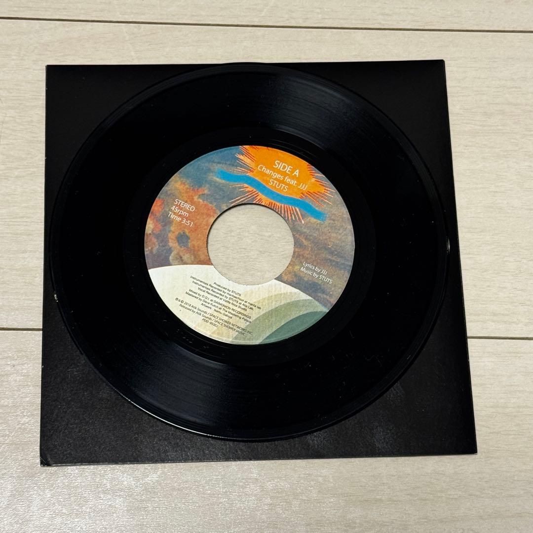 STUTS JJJ Changes 7インチ レコード Fla$hbacks - メルカリ