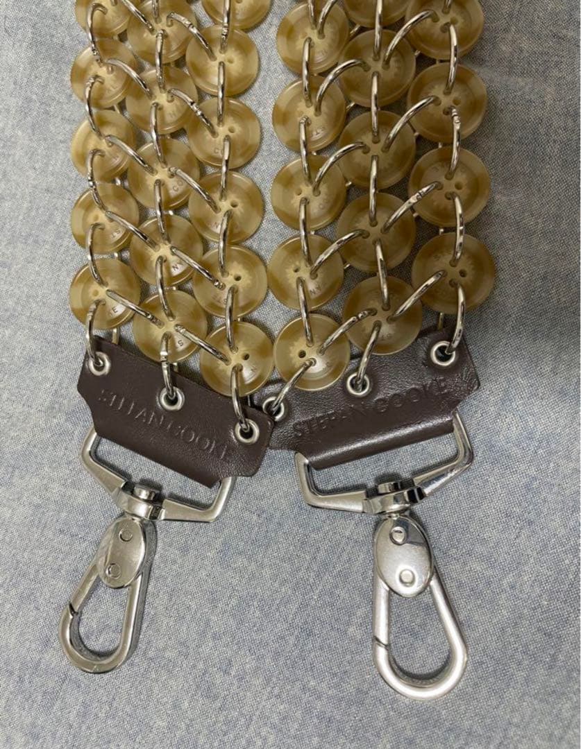 stefan cooke ボタンストラップ バッグ付き