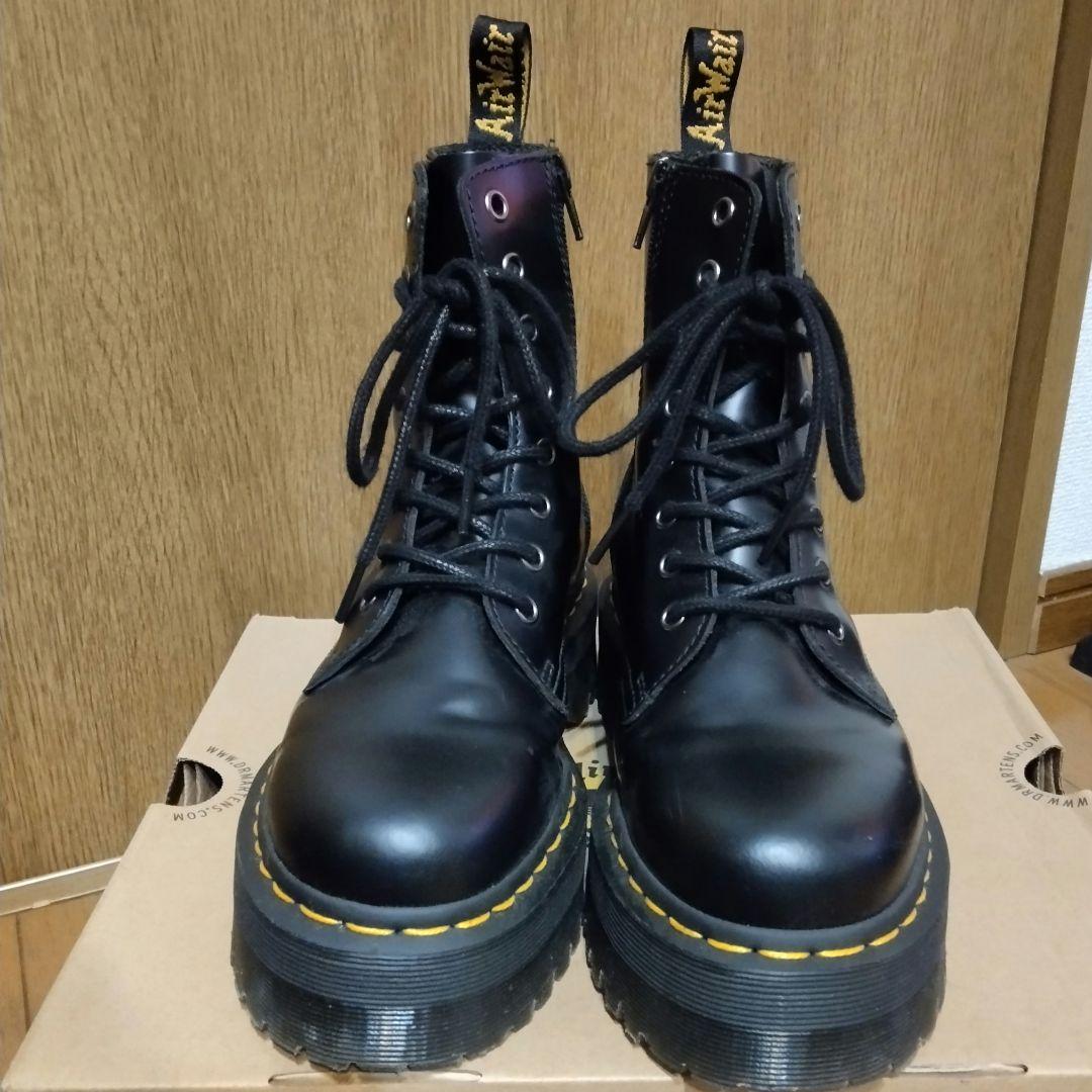 美品】DR.MARTEN JADON 厚底 8ホール ダブルソール UK5 - メルカリ