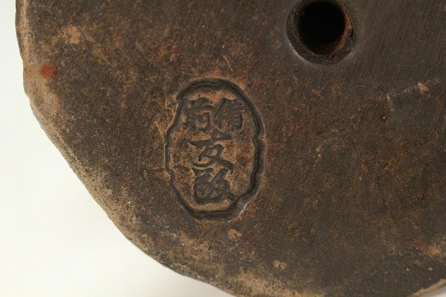 古備前 観音菩薩像 葡萄木敷き板(K-A645) - メルカリ