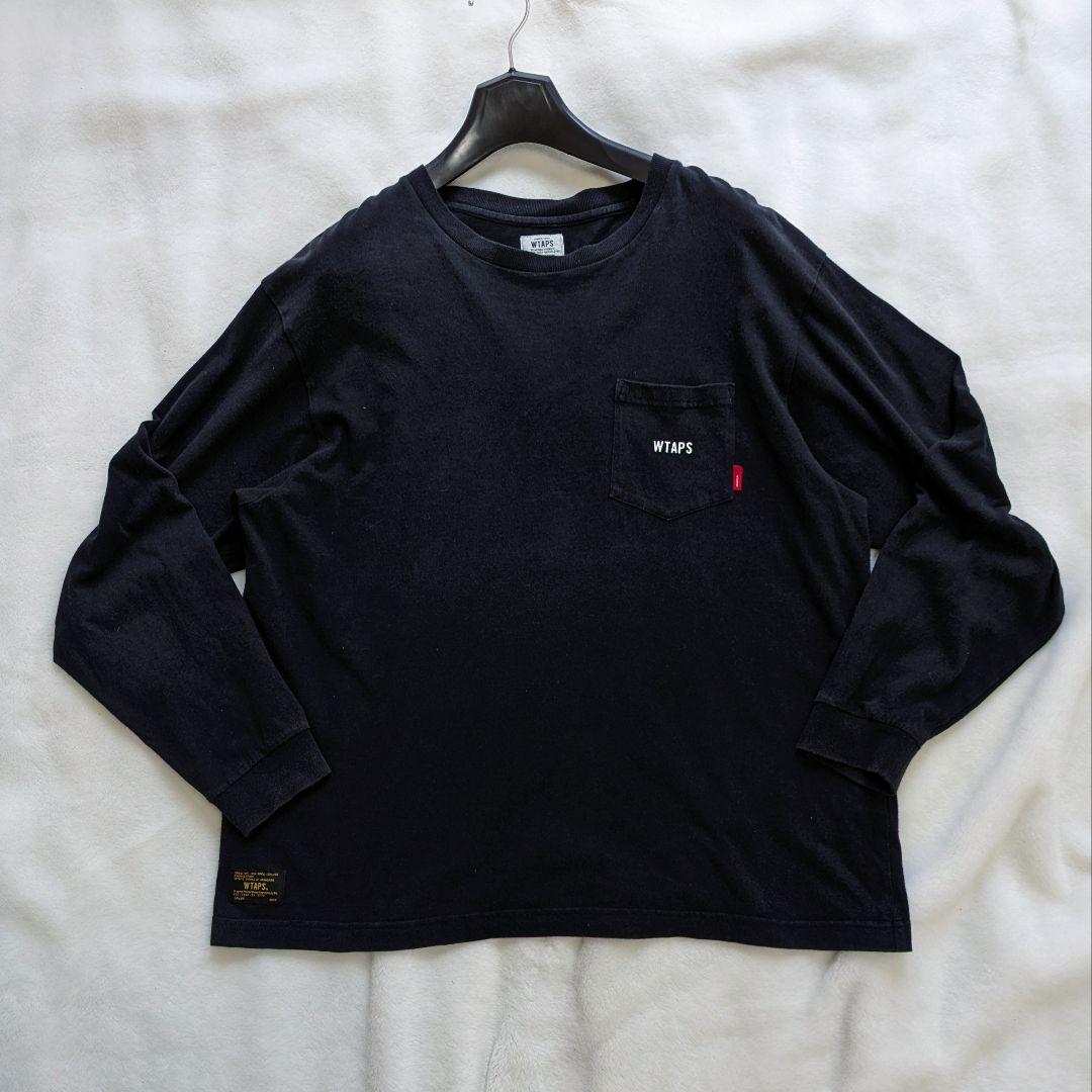 WTAPS ロンT クロスボーン 黒 Mサイズ - メルカリ