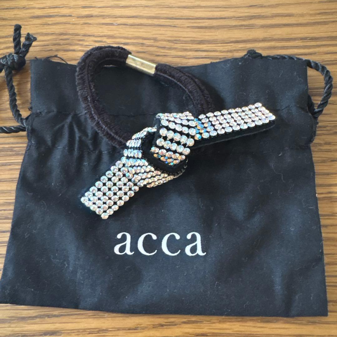 acca ヘアゴム オーロラ ヘアゴム オーロラ キラキラ 髪ゴム キッズ 子供 ヘアアクセ ヘア