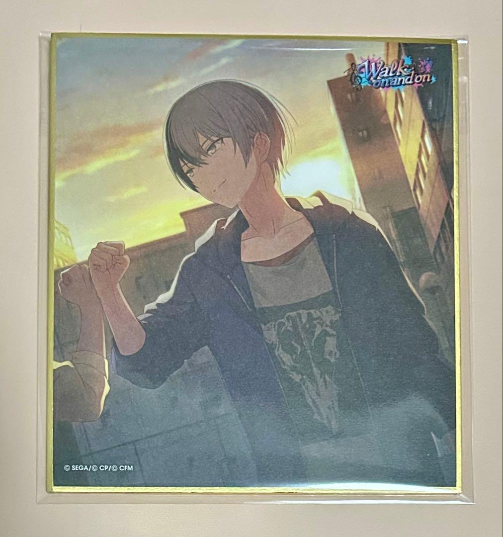 プロセカ 青柳冬弥 ミニ色紙 26C 虚ろを仰ぐ 特訓前 - メルカリ