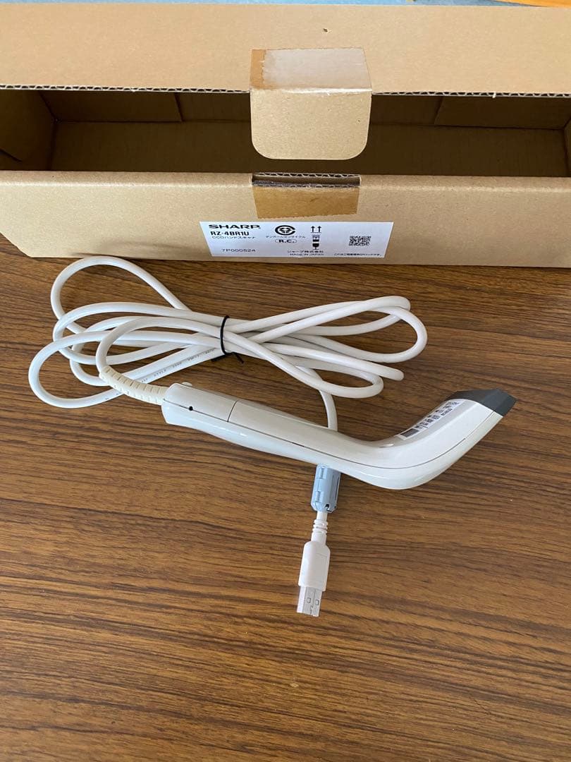 1 POS レジスター専用 シャープ純正ハンドスキャナーRZ-4BR1 U 新品