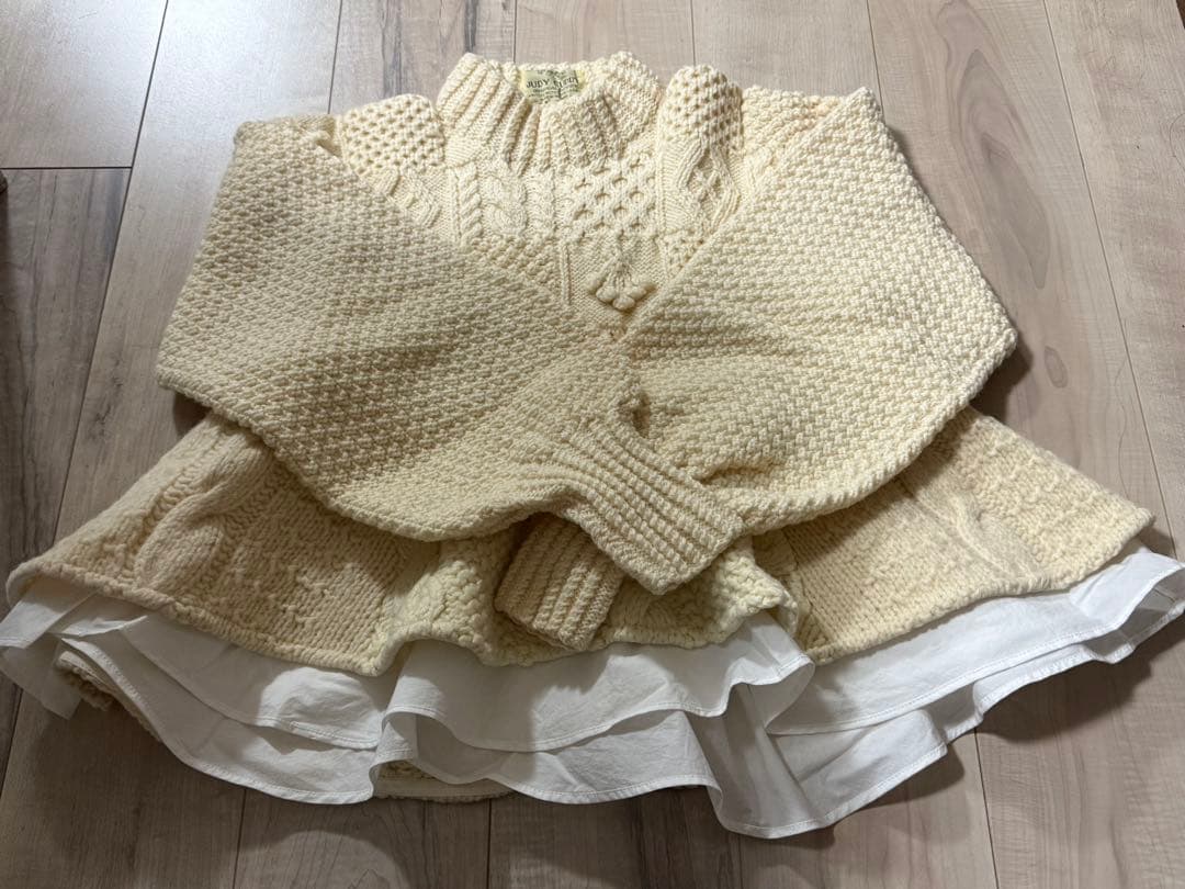 girlish リメイクペプラムニット STC24A00107GRY?$VS_1500$