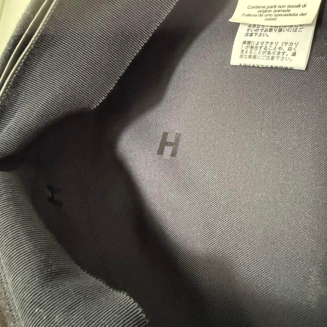 美品　エルメス　キャスケット 《 ダニ 》ウール　ブラック　エルメスセリエ　56