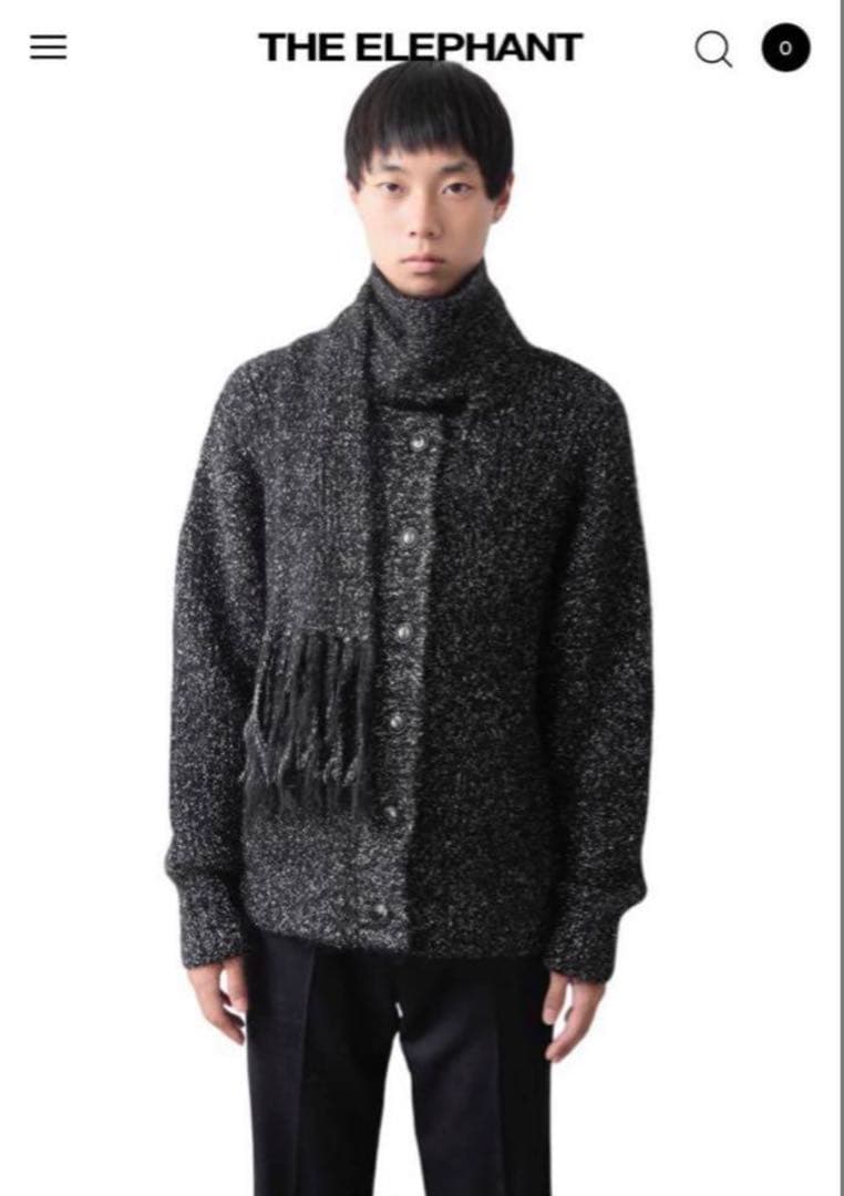 orimi sparkle knit blouson - メルカリ