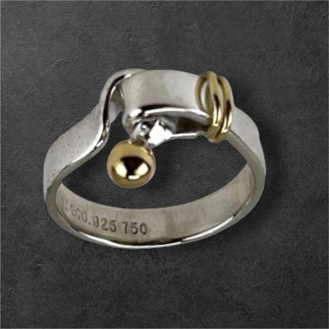 希少】Tiffany & Co. フックアンドアイリング 11号 - メルカリ