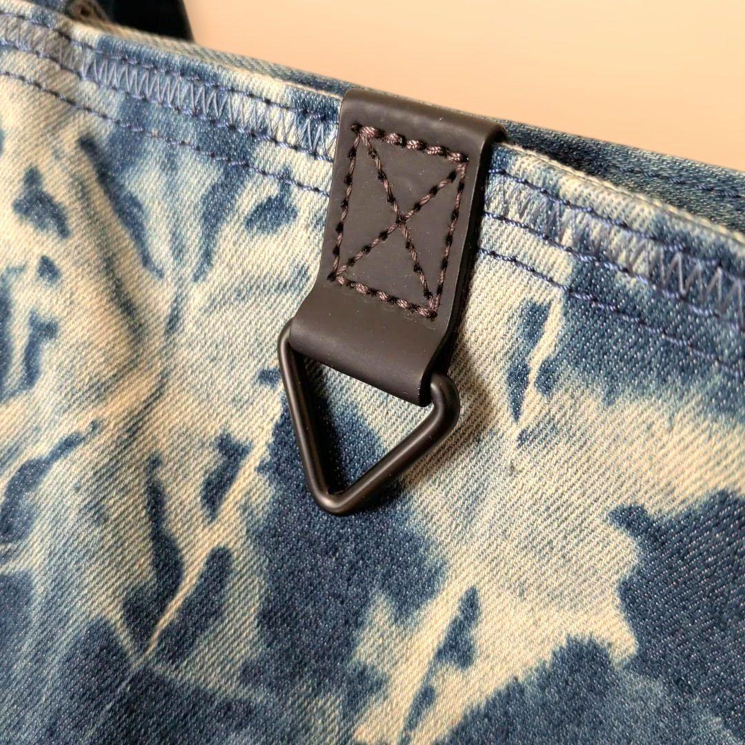 極美品 DIESEL デニム 迷彩 トートバッグ 大容量