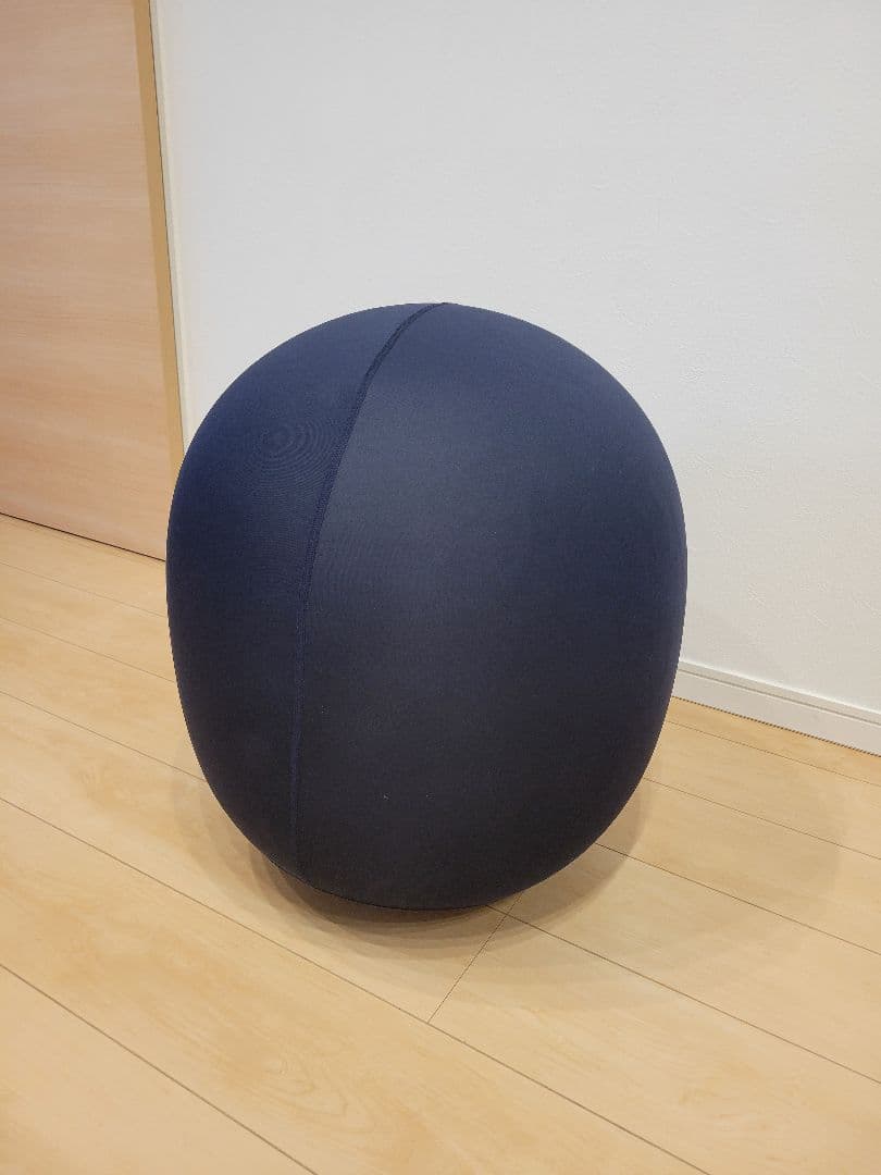 &MEDICAL MALLOW オーバルバランスボール ネイビー Amazon | アンドメディカル MALLOW (マロウ) バランスボール 椅子