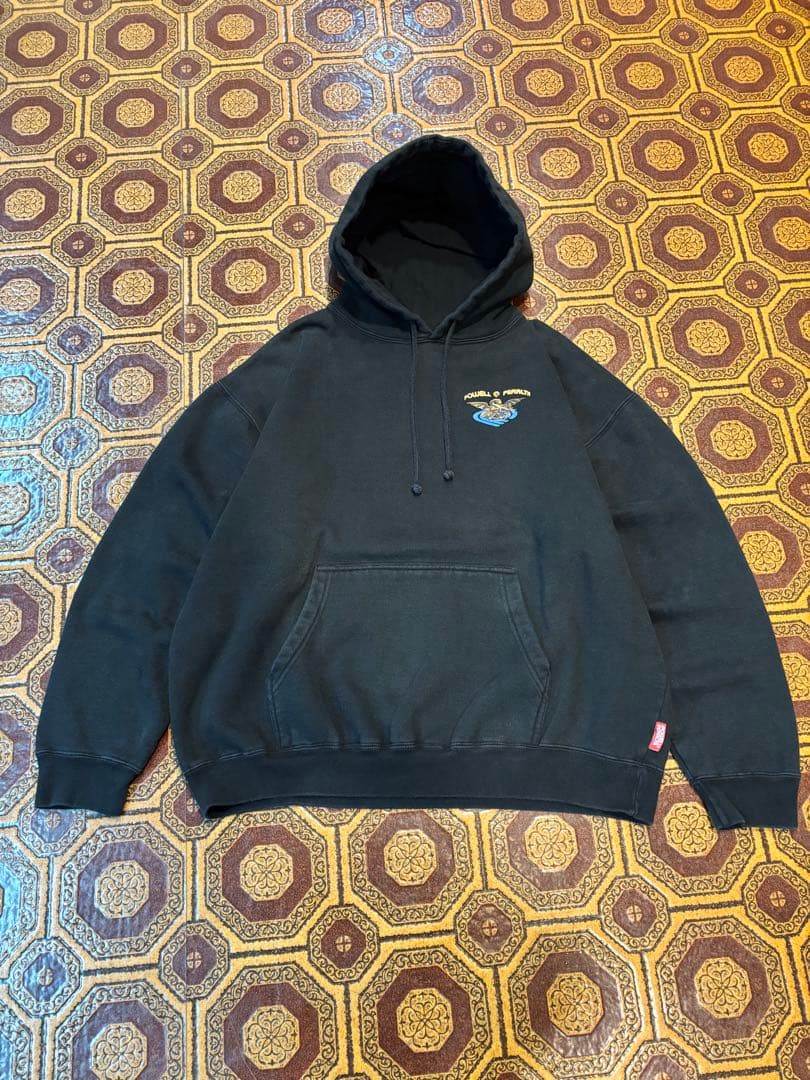 2005 Powell & Peralta ブラックパーカー M POWELL（パウエル） ペラルタ メンズ ウィングド リッパー パーカー