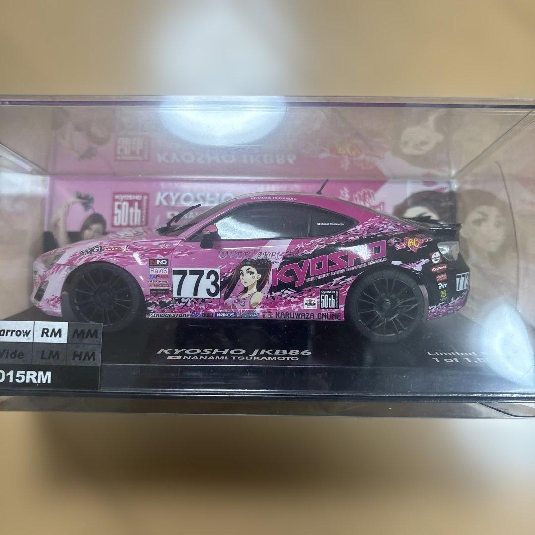 KYOSHO Mini-Z 京商　ミニッツJKB86 限定版 ピンク ASC MR-03N-RM KYOSHO JKB86 50thアニバーサリースペシャル
