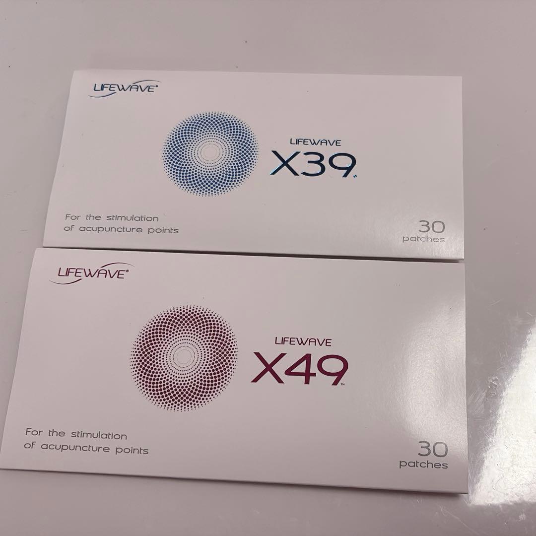 ライフウェーブ X39.X49 1箱ずつ lifewave ライフウェーブ X39 & X49 セット 【公式通販】