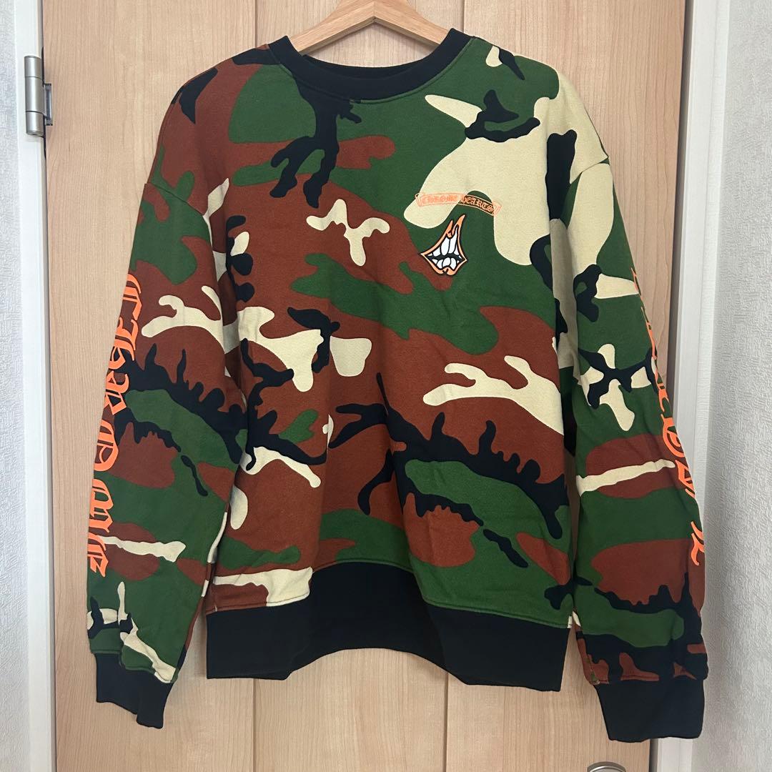 クロムハーツ 迷彩柄 裏毛トレーナー マッティボーイ - メルカリ