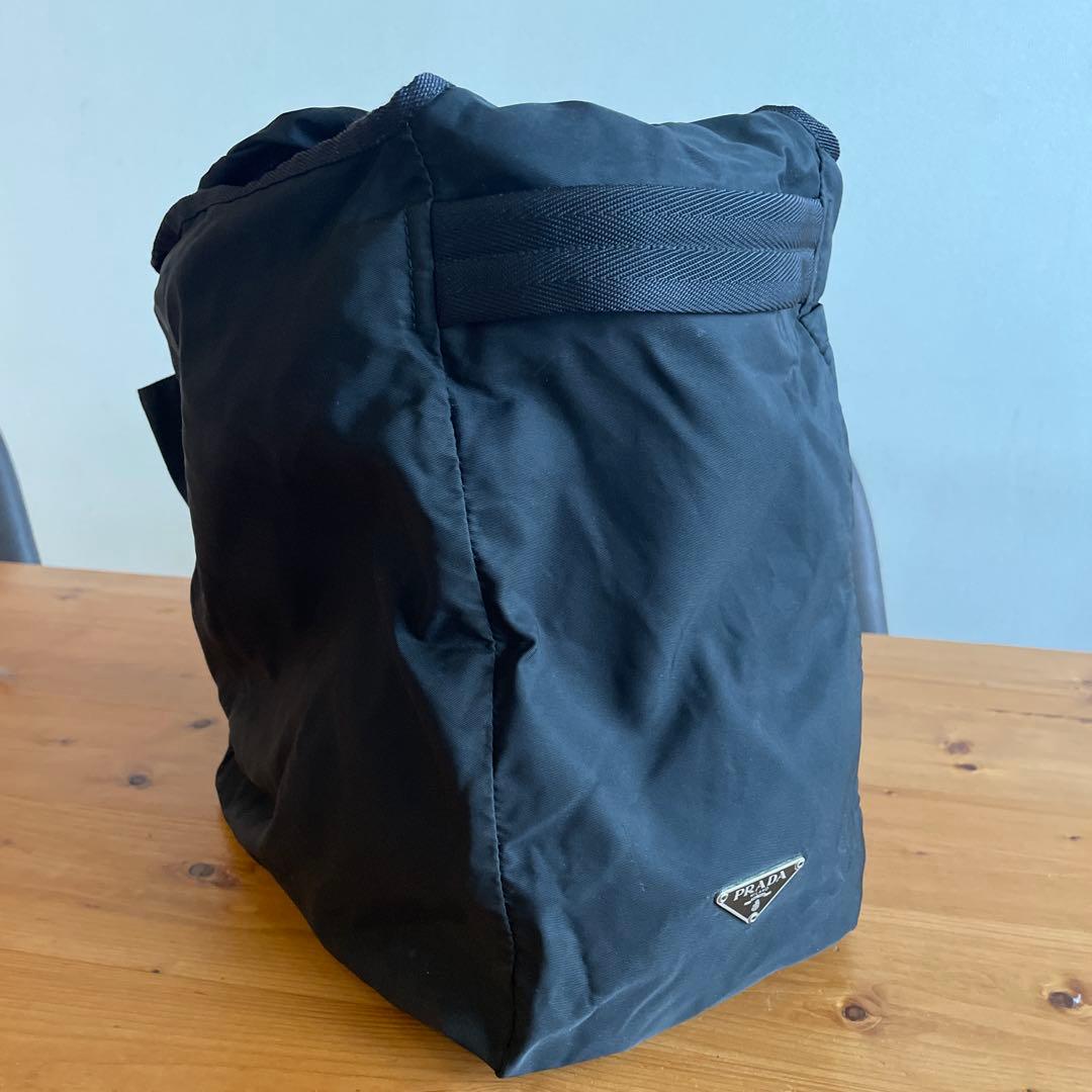 PRADA マザーズバッグ 大人気】PRADA◇Re-Nylon マザーズバッグ 哺乳瓶ホルダー付き (PRADA