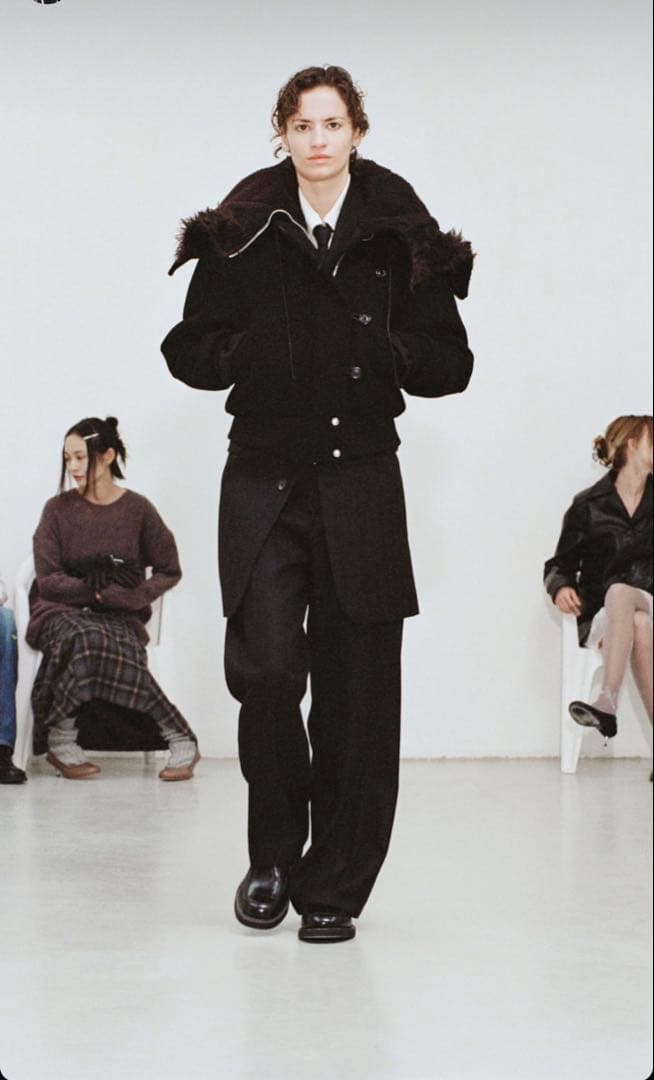 dime　OUR LEGACY FORCE JACKET Our Legacy - Force Jacket Classic Black Stamped Wool