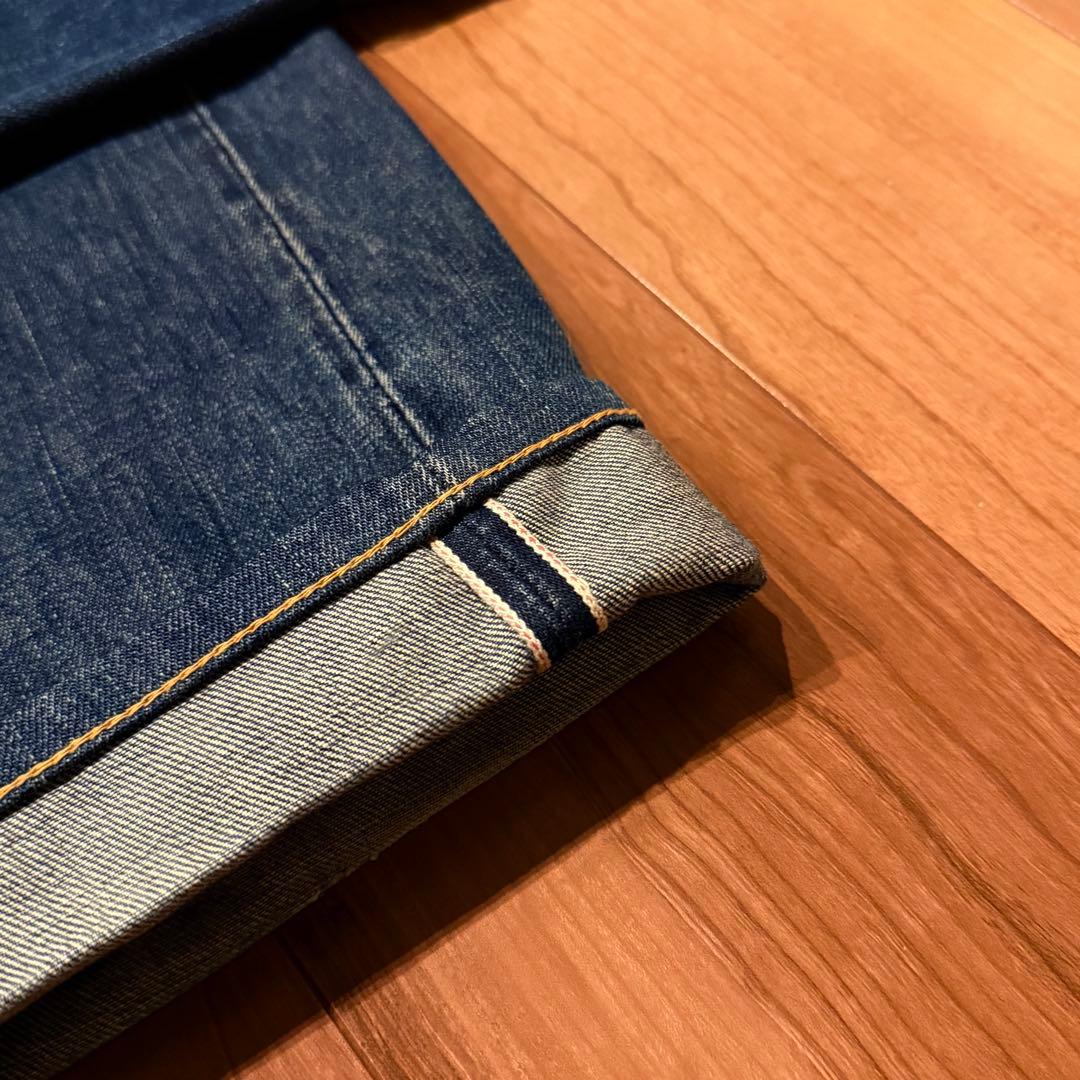 雰囲気最高！LEVI'S 501XX 1955 W34【鬼ヒゲ！ハチノス】 - メルカリ