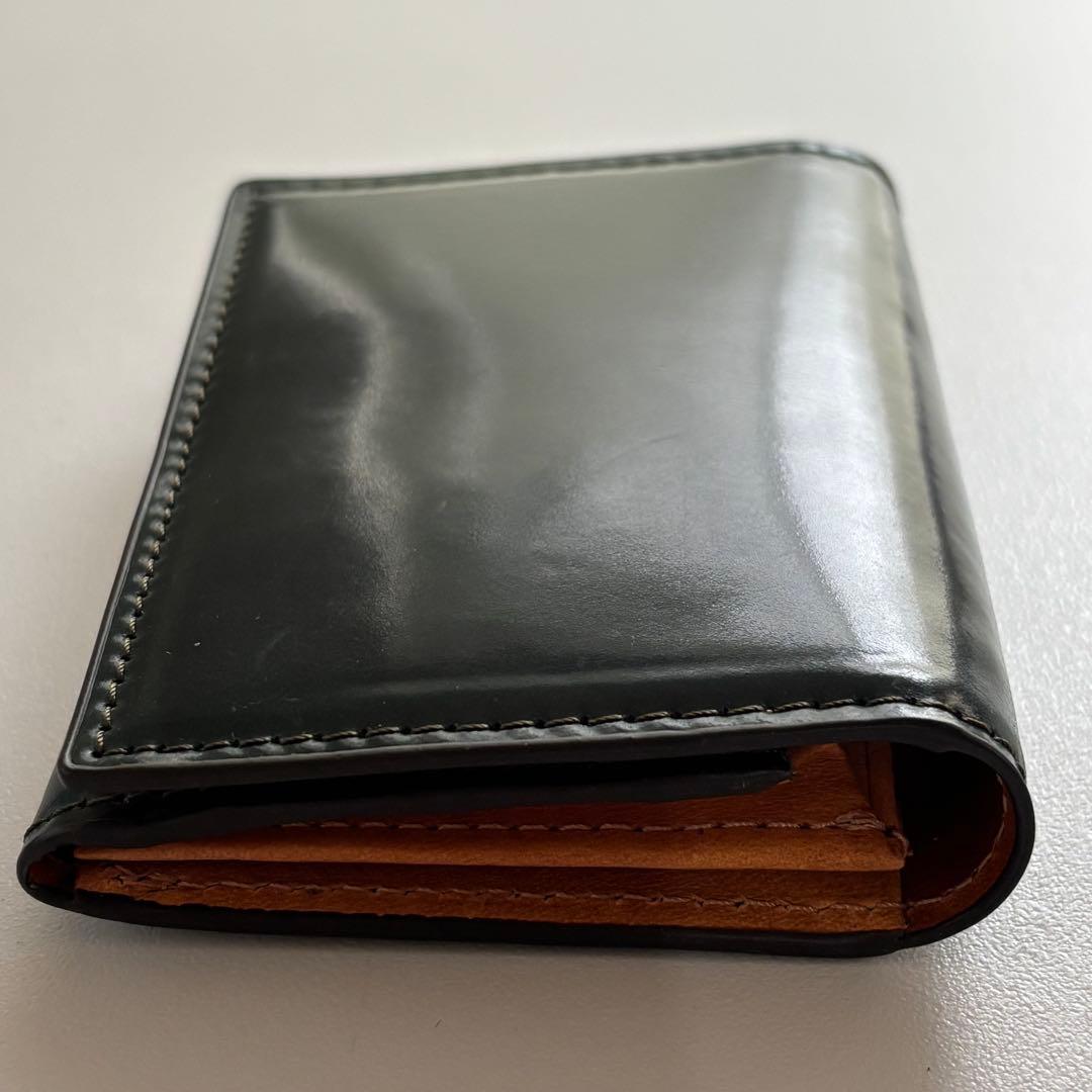 新品】ROCADO シェルコードバン 名刺入れ 最高級 イタリア馬革 - メルカリ