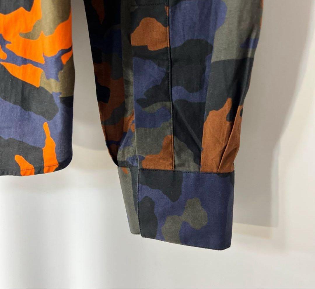 14ss GIVENCHY リカルドティッシ 期 迷彩 シャツ ミリタリー 38 - メルカリ