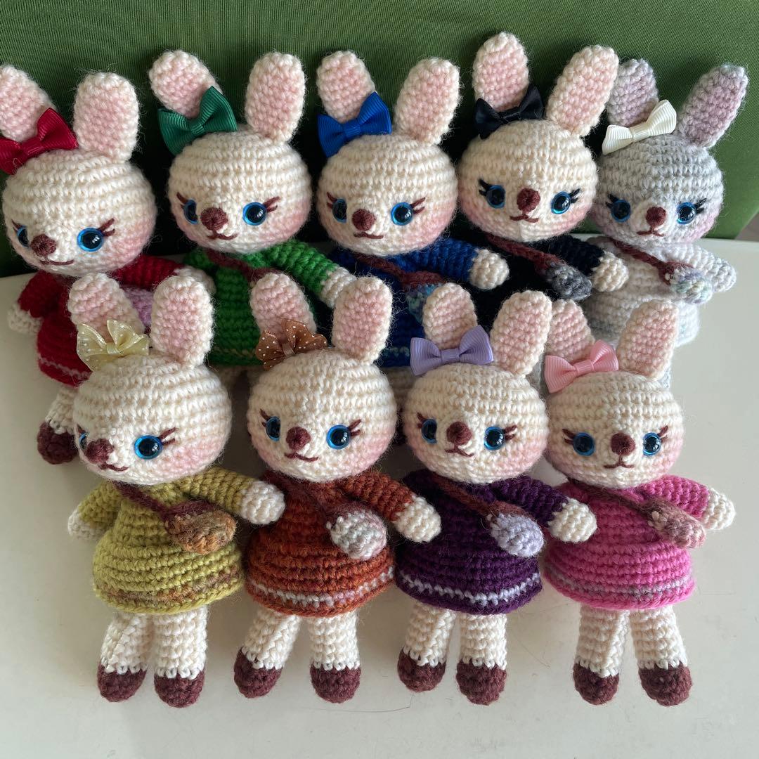 Miオーダーページ！ あみぐるみ10点おまとめ　Manカラーと１点 名古屋市東区】約2000体のあみぐるみが大集合！「あみぐるみ