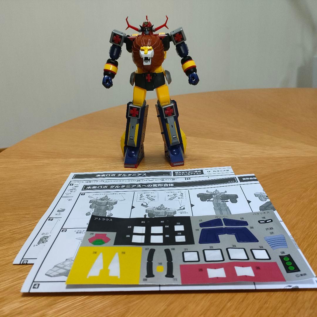 素組み完成品＋一部シール】SMP 未来ロボ ダルタニアス