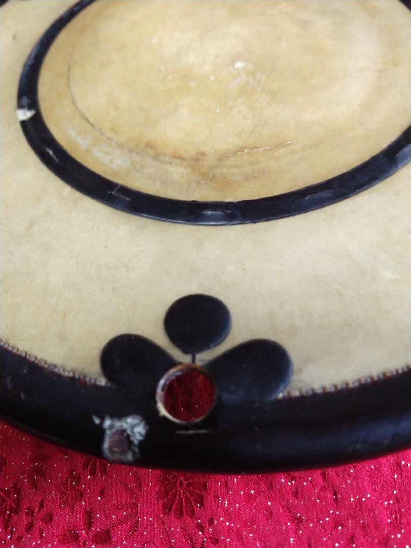 その2 古い 小鼓 皮 2枚