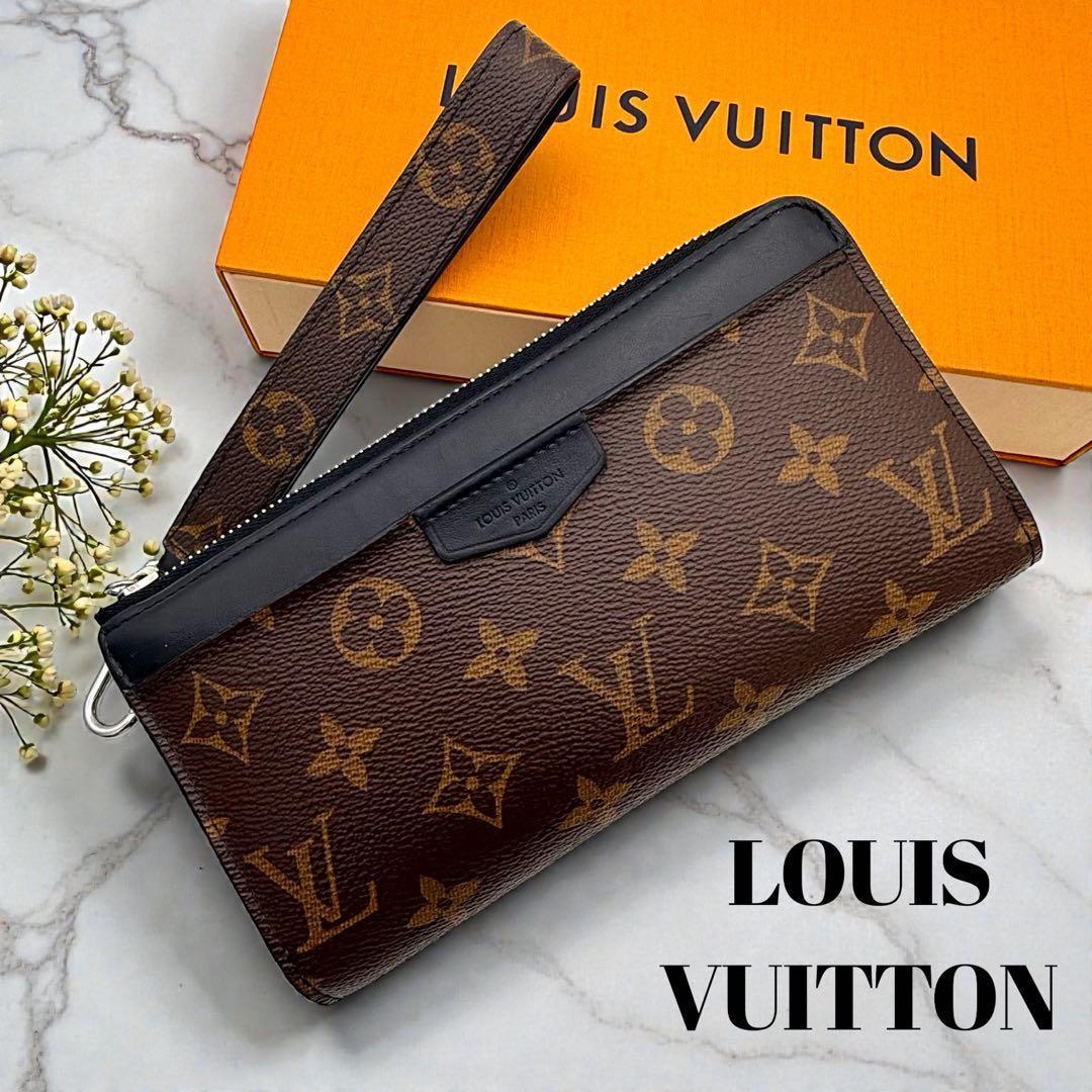 美品新型】ルイヴィトン 財布 ジッピードラゴンヌ モノグラム マカサー