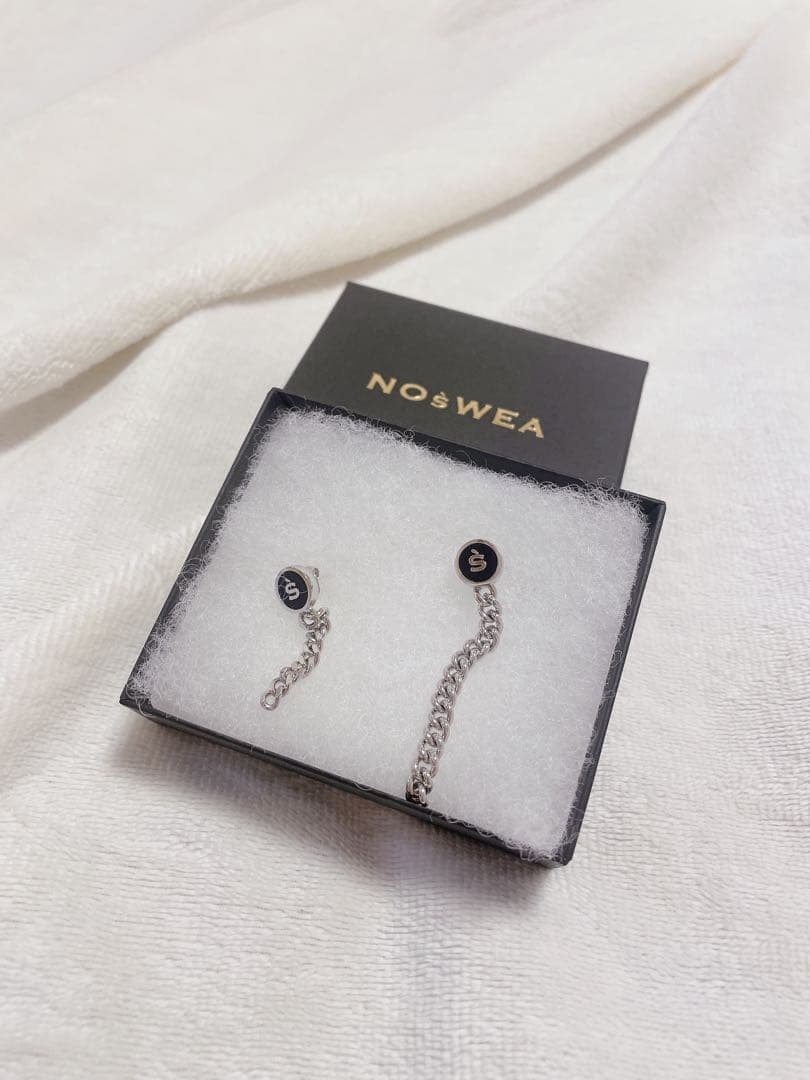 花村想太 ピアス NO'sWEA 花村想太】NOSWEA シルバー チェーン付きピアス - メルカリ