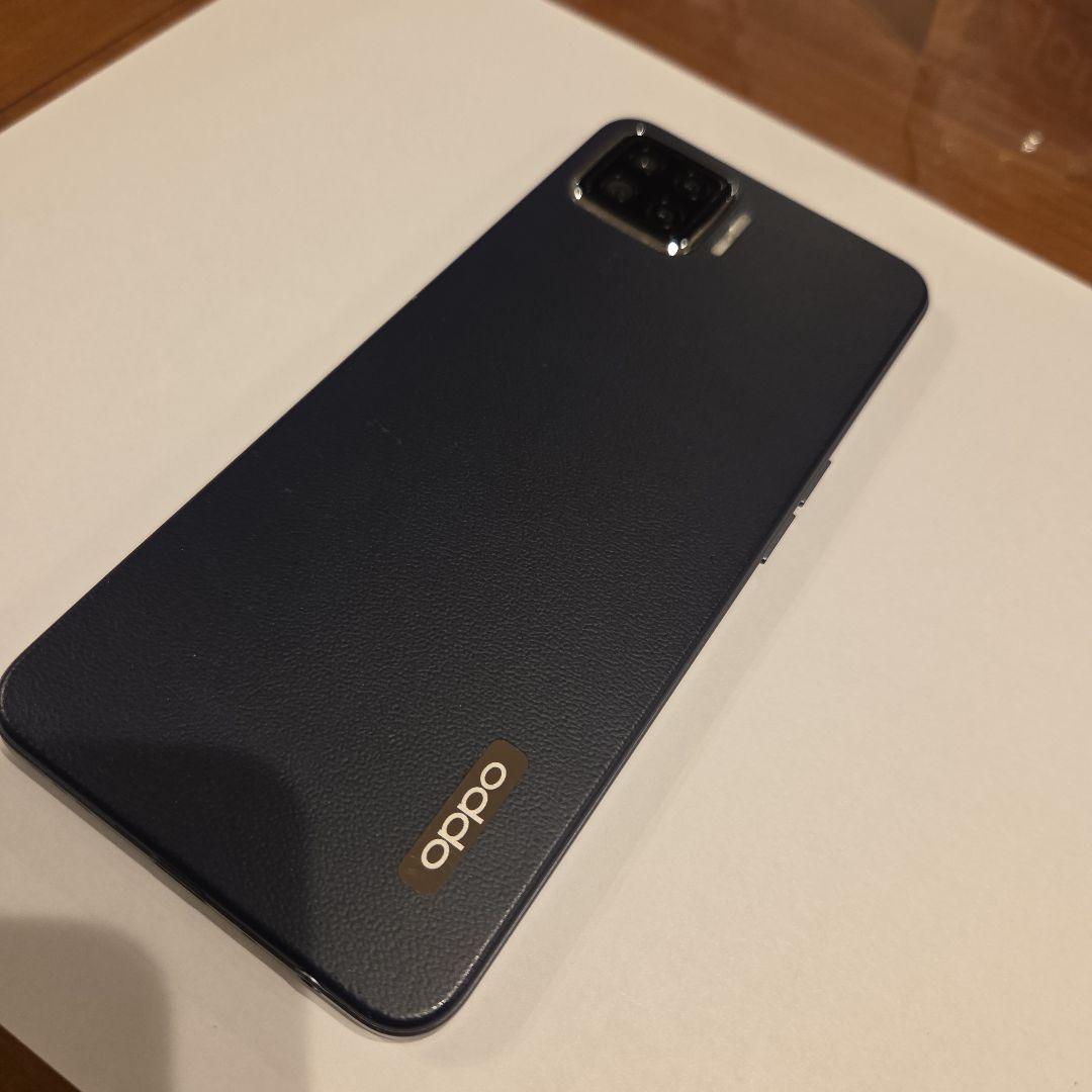 美品 OPPO A73 楽天 64GB スマホ ネイビーブルー 付属品付 箱付 - メルカリ