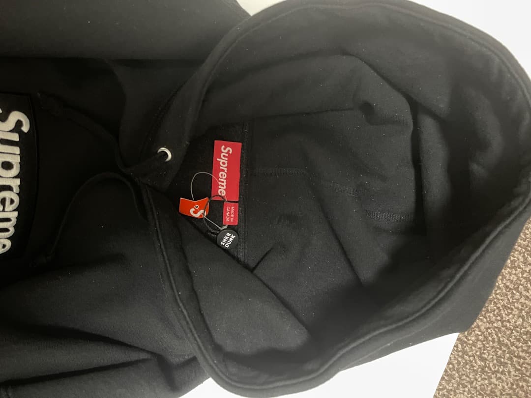 Supreme BoxLogo Hooded FW25 “Black” Lサイズ