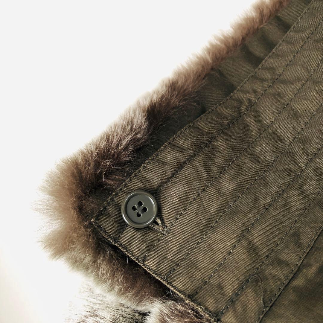 美品✨ウールリッチ ボウブリッジ ダウンコート ラビットファー