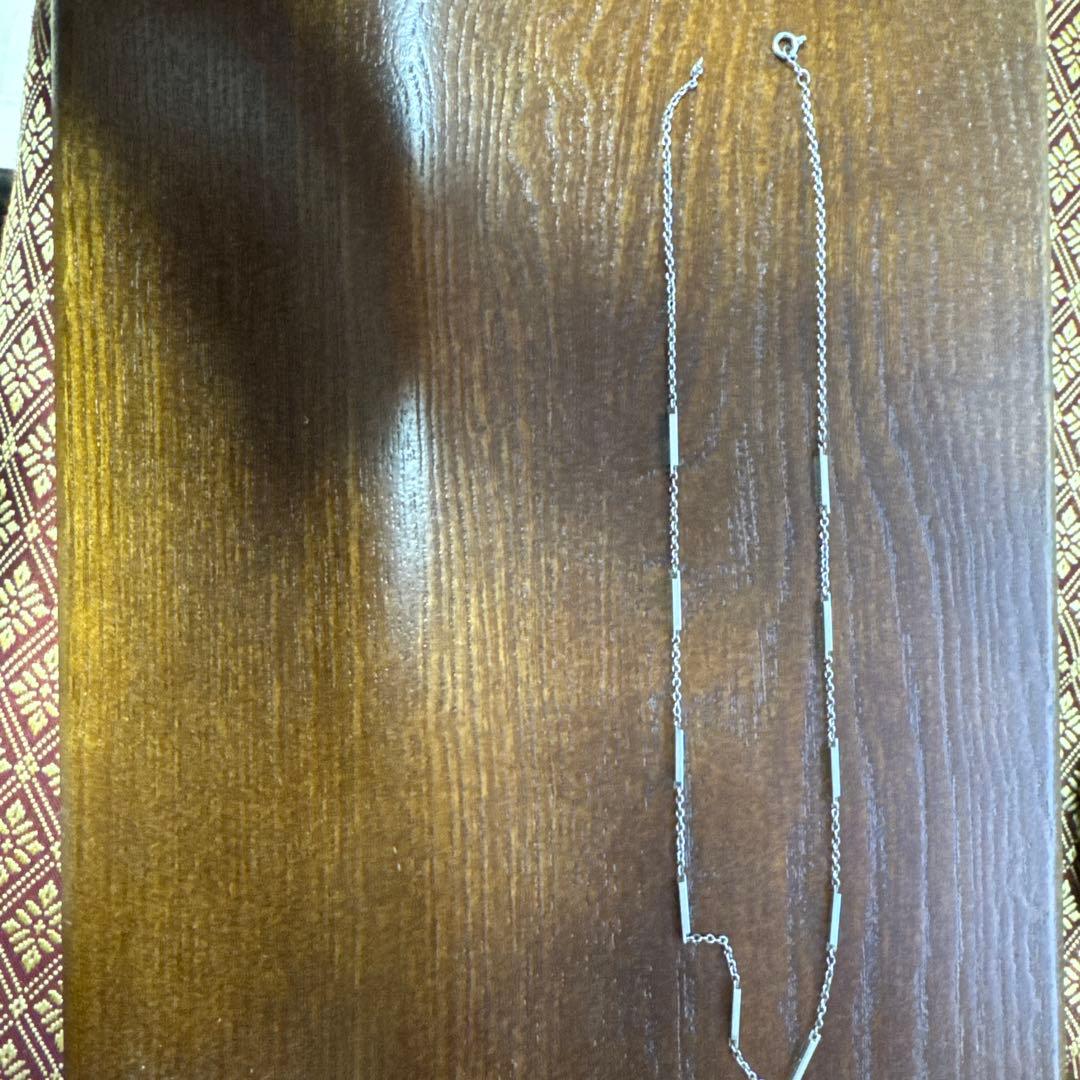 PM印字ーチェーンネックレス（折れました） シルバー925 チェーンネックレス 中折れ フィガロチェーンネックレス