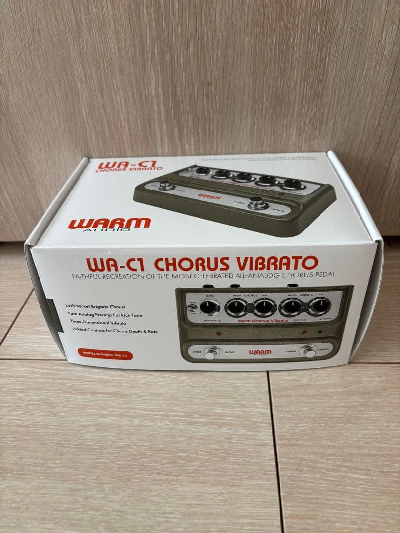 新品WARM AUDIO WA-C1 Chorus Vibrato Warm Audio WA-C1 Stereo Chorus & Vibrato Effects Pedal | Music & Arts