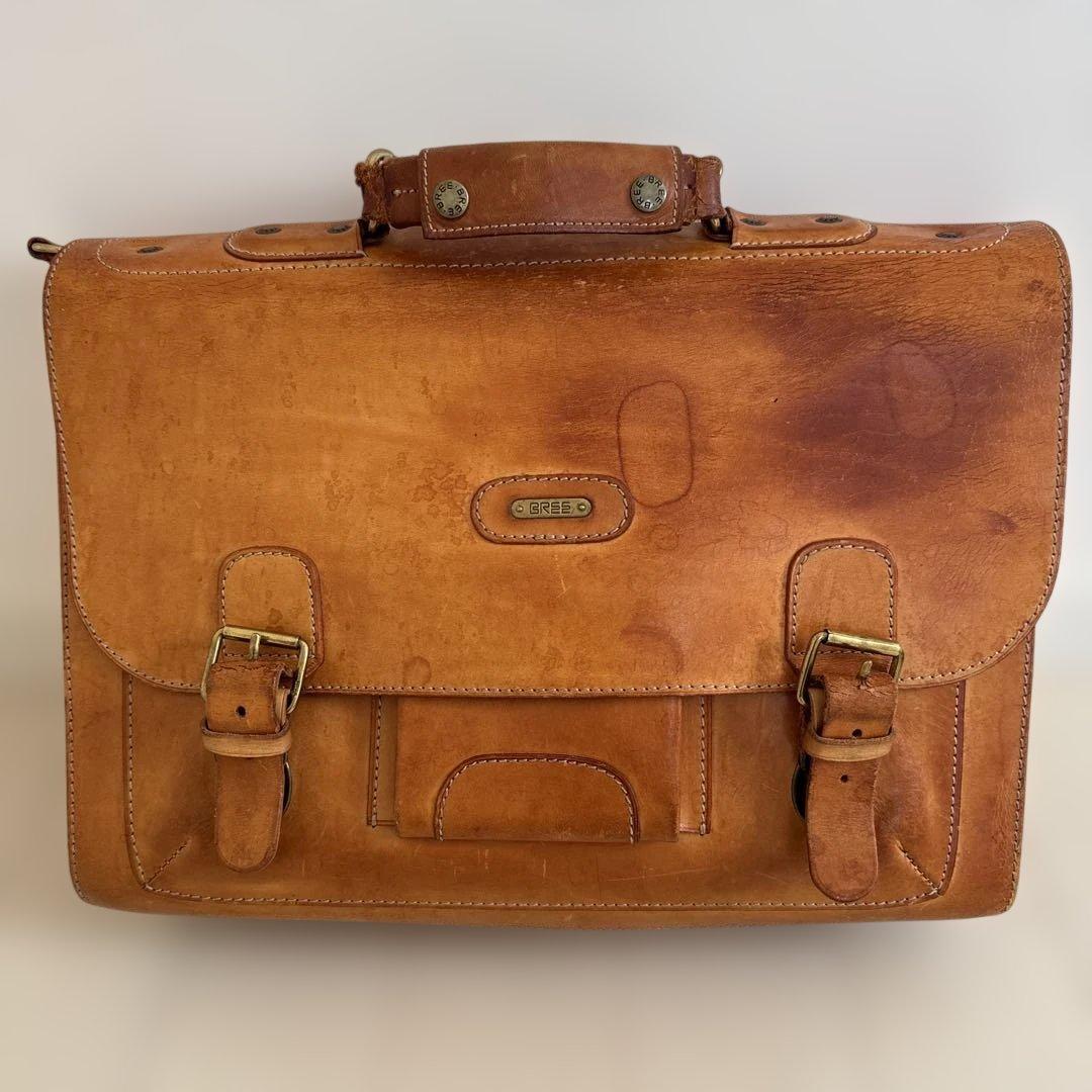 希少品】BREE レザー ビジネスブリーフケース - メルカリ