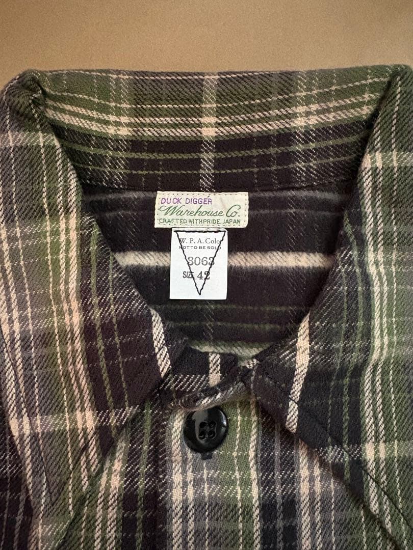 新品 ウエアハウス 3063 30周年 プルオーバー ネルシャツ 42 XL - メルカリ