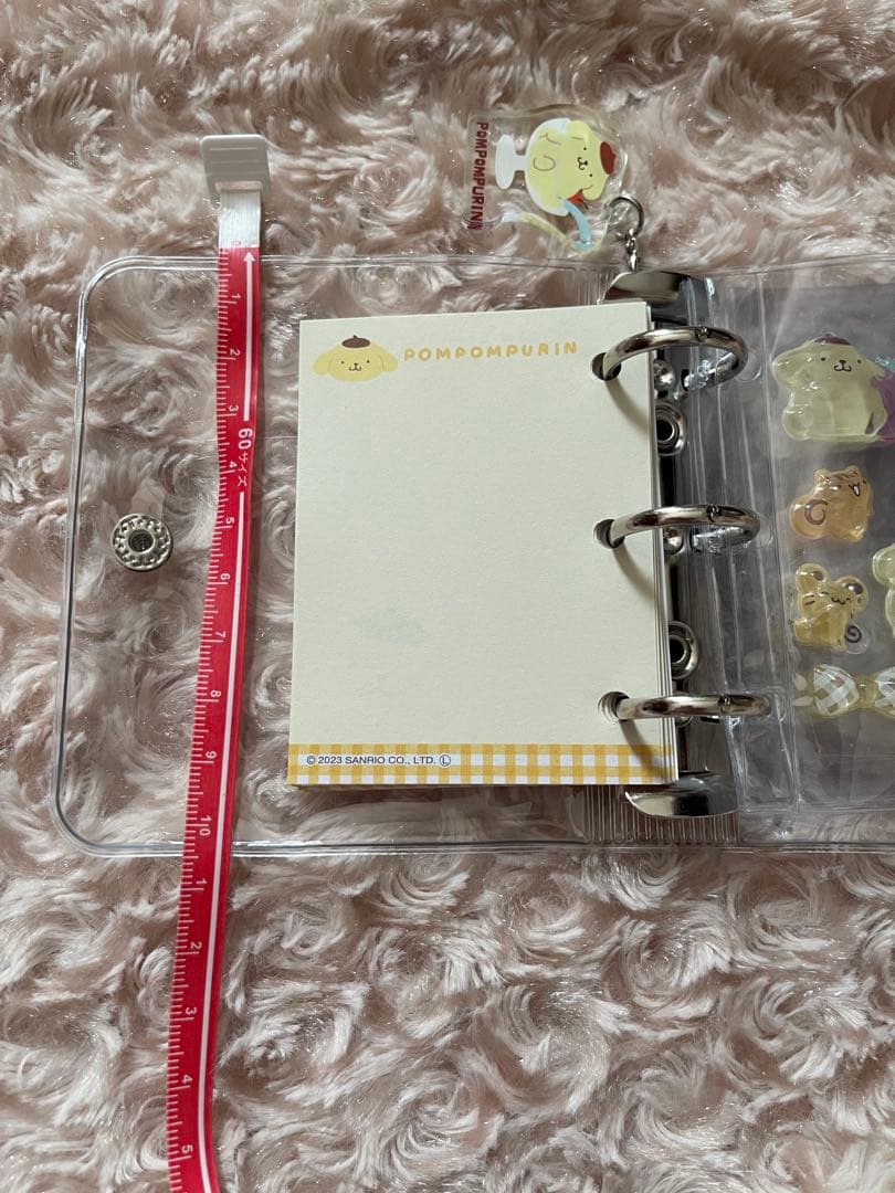 サンリオ ポムポムプリン クリアバインダー シール帳にも⚪︎ - メルカリ