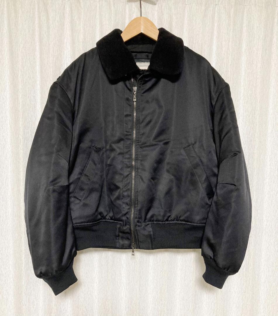 NICENESS] 19AW シルクサテン ボンバージャケット M - メルカリ
