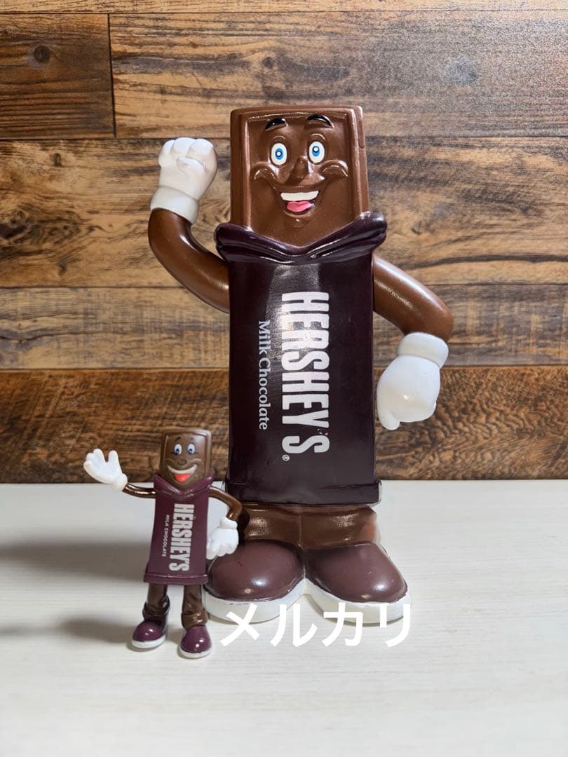 Hershey's ハーシーズ 貯金箱 アメトイ フィギュア チョコバー セット Hershey's ハーシーズ 貯金箱 アメトイ フィギュア チョコバー セット