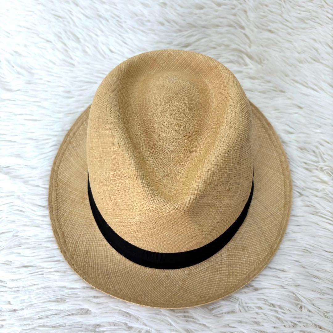 極美品】CA4LA KNOX カシラ 別注 パナマハット ストローハット - メルカリ