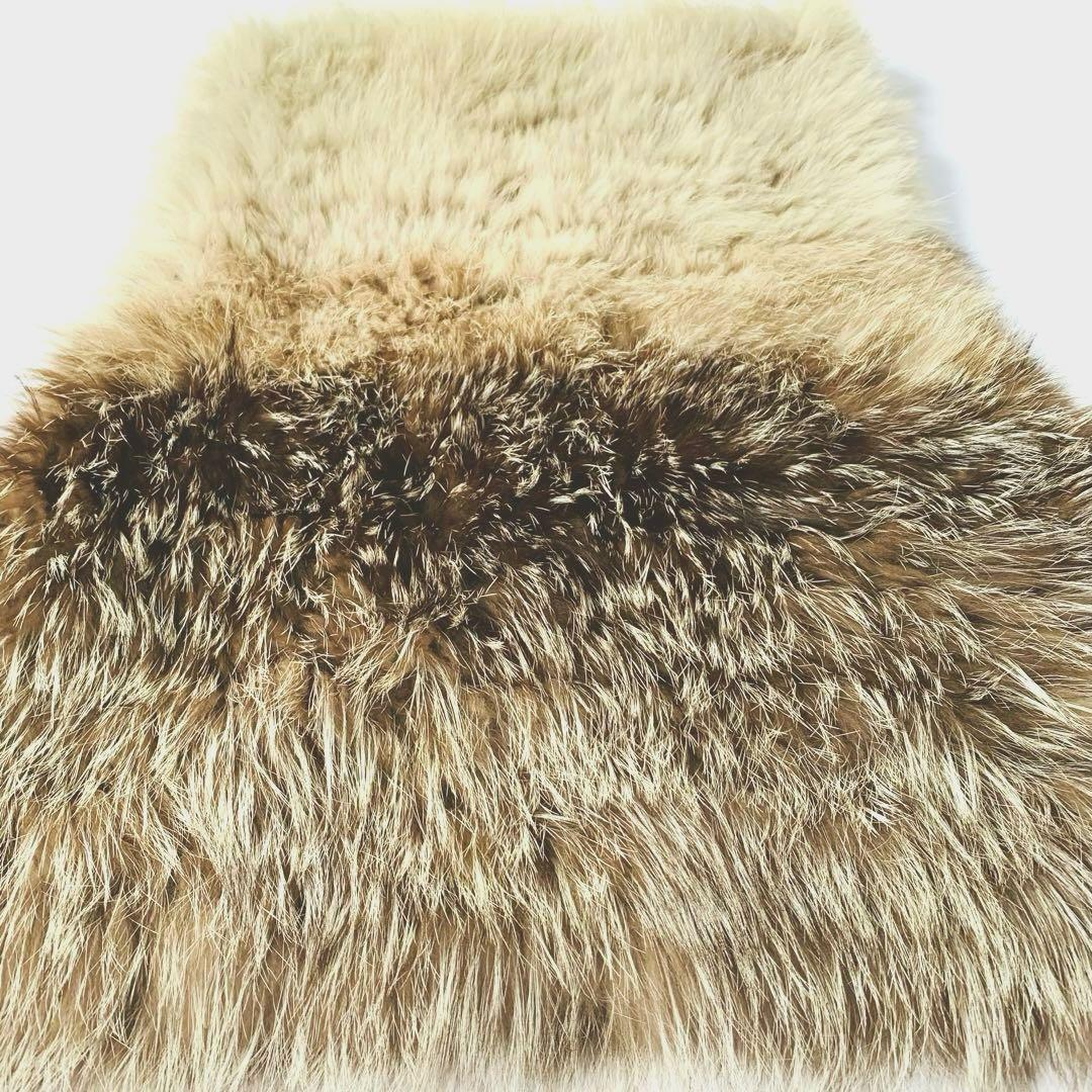 美品✨ダーマ・コレクション 押田比呂美コラボ レイヤード フォックス ポンチョ